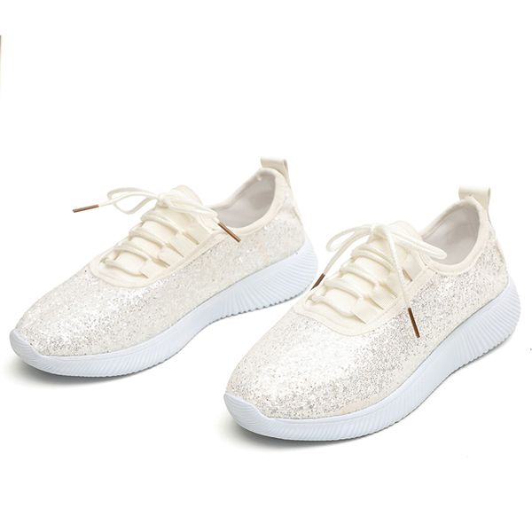 2021 new women lace up bling sneakers glitter autumn flat vulcanized ladies casual fashion plus size gold shoes 9m2l, Black
2021 new women lace up bling sneakers glitter autumn flat vulcanized ladies casual fashion plus size gold shoes 9m2l, Black