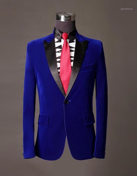 tailed made terno peaked lapel one button bule 2pieces (jacketpanttie) slim fit fashion men suits unique terno masculino good1, White;black
tailed made terno peaked lapel one button bule 2pieces (jacketpanttie) slim fit fashion men suits unique terno masculino good1, White;black