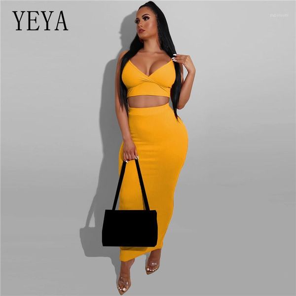 yeya women solid two piece set spaghetti strap nihgt club party dress v-neck crop bodycon midi maxi skirt suit matching set1, White
yeya women solid two piece set spaghetti strap nihgt club party dress v-neck crop bodycon midi maxi skirt suit matching set1, White