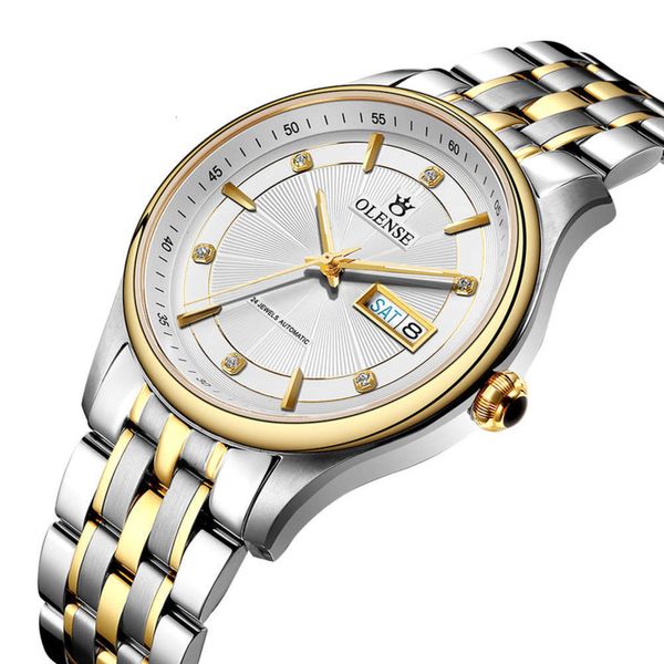 stainless men's automatic oulongshi watch mechanical steel high grade waterproof japanese movement mechanical men's watch jq6s, Slivery;brown
stainless men's automatic oulongshi watch mechanical steel high grade waterproof japanese movement mechanical men's watch jq6s, Slivery;brown