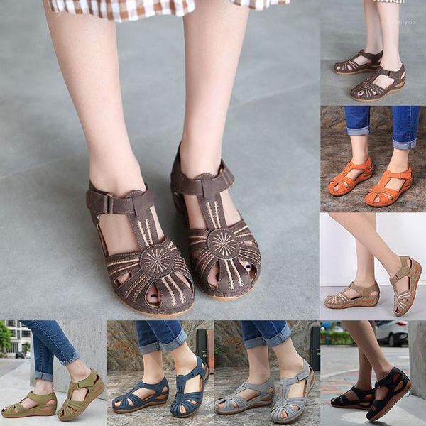 women's sandals new 2020 summer handmade ladies shoe leather sandals for women flats retro style soft bottom mother shoes girls1, Black
women's sandals new 2020 summer handmade ladies shoe leather sandals for women flats retro style soft bottom mother shoes girls1, Black