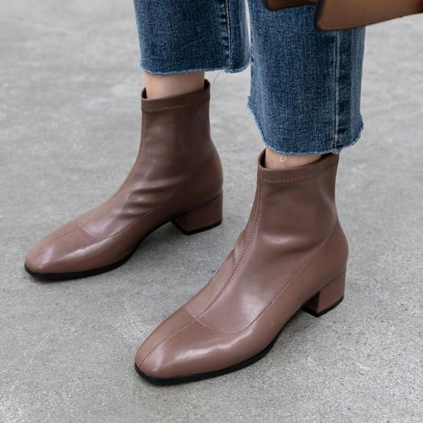 boots plus size 34-43 spring and autumn elastic square head booties casual women's simple fashion women shoe botas1, Black
boots plus size 34-43 spring and autumn elastic square head booties casual women's simple fashion women shoe botas1, Black
