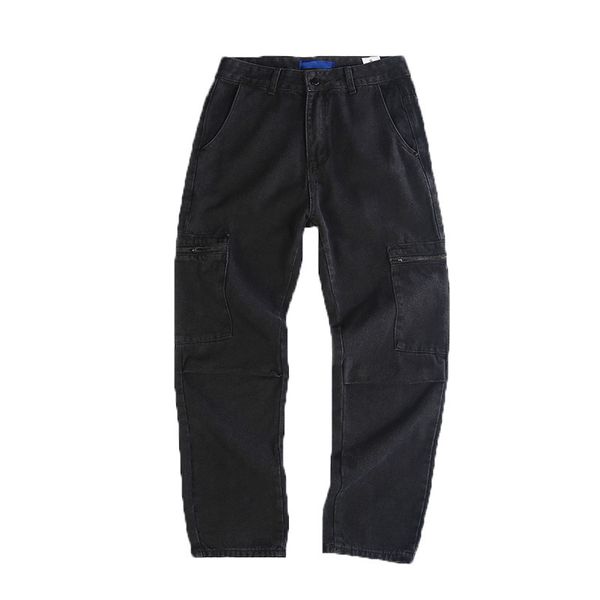 spring autumn 2020 fashion casual men's hong kong style trend loose tooling jeans korean wild straight denim trousers, Blue
spring autumn 2020 fashion casual men's hong kong style trend loose tooling jeans korean wild straight denim trousers, Blue