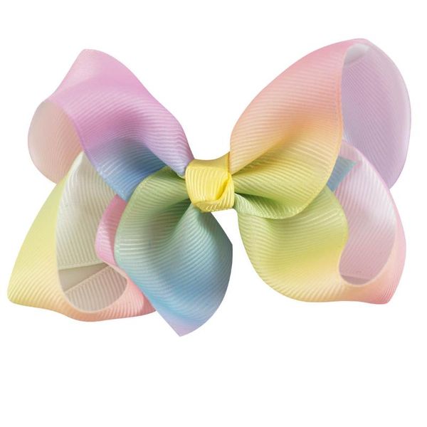 xugar1 pcs new rainbow hair bow with clip for girls handmade hair clips knot ribbon headwear children accessories present, Slivery;white
xugar1 pcs new rainbow hair bow with clip for girls handmade hair clips knot ribbon headwear children accessories present, Slivery;white