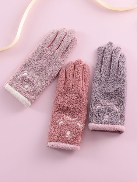 qglove girl thick cotton warm korean cute cartoon plush cycling in winter windproof and cold proofq, Blue;gray
qglove girl thick cotton warm korean cute cartoon plush cycling in winter windproof and cold proofq, Blue;gray