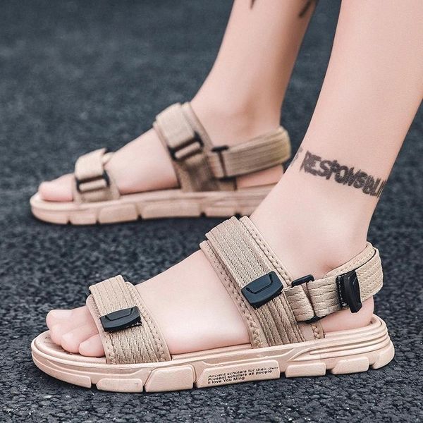 simple fashion men sandals basic solid color outdoor beach shoes male summer lightweight breathable non-slip man casual sandals #4t03, Black
simple fashion men sandals basic solid color outdoor beach shoes male summer lightweight breathable non-slip man casual sandals #4t03, Black