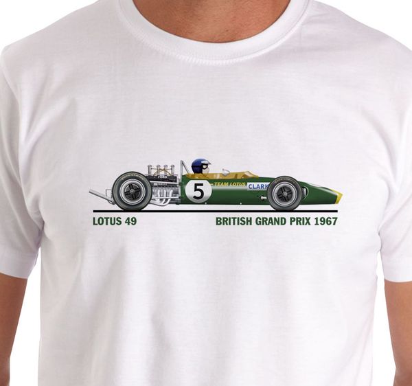 новая мода мужская с коротким рукавом raceart - лотос 49 1967 гран при великобритании t-shirt (clark) основные tops спортивный с капюшоном h
новая мода мужская с коротким рукавом raceart - лотос 49 1967 гран при великобритании t-shirt (clark) основные tops спортивный с капюшоном h