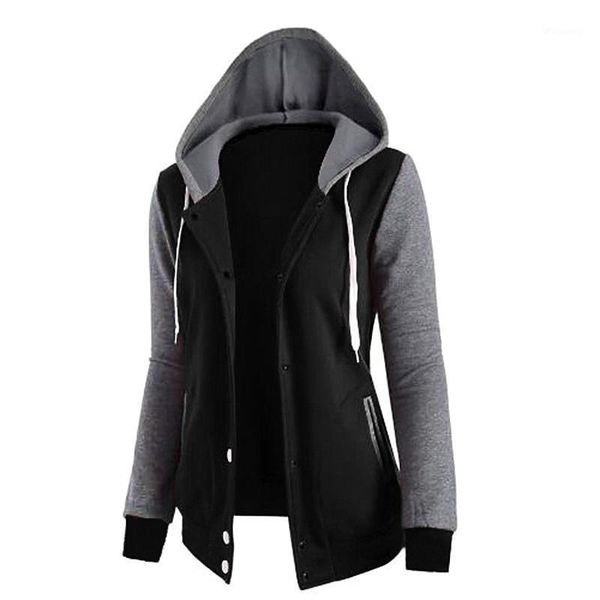 button patchwork 2020 new design hoodies sweatshirts women casual kawaii harajuku sweat girls european korean1, Black
button patchwork 2020 new design hoodies sweatshirts women casual kawaii harajuku sweat girls european korean1, Black