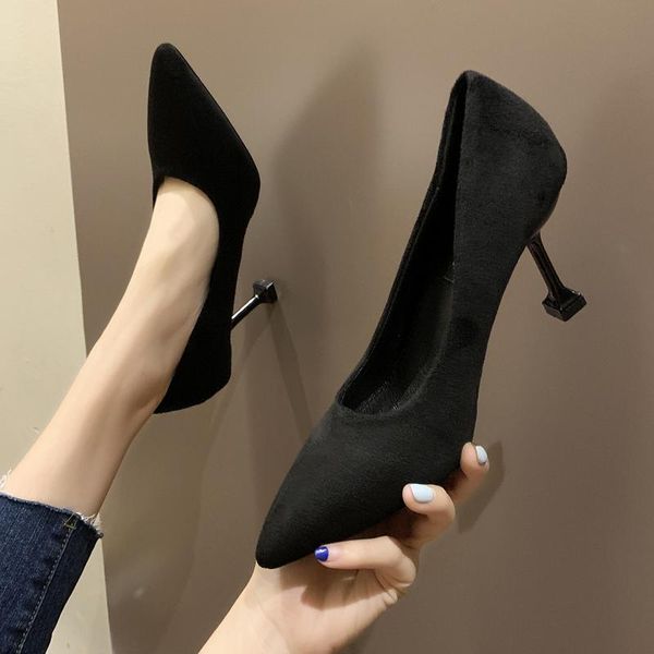 women pumps high heels female office high heel shoes classic pointed toe shallow dress shoes ladies w32-21, Black
women pumps high heels female office high heel shoes classic pointed toe shallow dress shoes ladies w32-21, Black