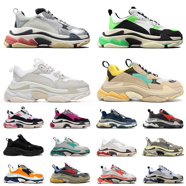 2021 platform designer paris 17fw triple s casual dad shoes men women running shoes triple beige black vintage old sneakers trainers 36-45
2021 platform designer paris 17fw triple s casual dad shoes men women running shoes triple beige black vintage old sneakers trainers 36-45