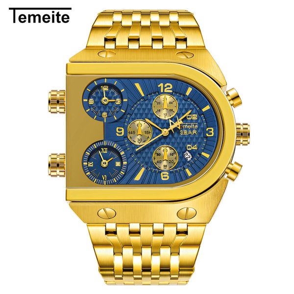 luxury quartz mens watches selling military multifunction wristwatch gold big dial waterproof watches for manrelogio masculino fashion d, Slivery;brown
luxury quartz mens watches selling military multifunction wristwatch gold big dial waterproof watches for manrelogio masculino fashion d, Slivery;brown