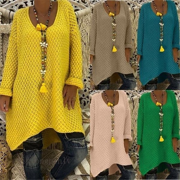 women's sweaters long sweater women solid o-neck oversized pink pullover fall 2021 winter clothes sleeve loose knitted woman, White;black
women's sweaters long sweater women solid o-neck oversized pink pullover fall 2021 winter clothes sleeve loose knitted woman, White;black