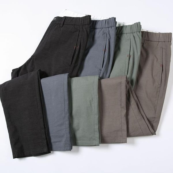 new armygreen gray men slim elastic waist simple solid color pants fashion business classic style casual trousers sweatpants1, Black
new armygreen gray men slim elastic waist simple solid color pants fashion business classic style casual trousers sweatpants1, Black