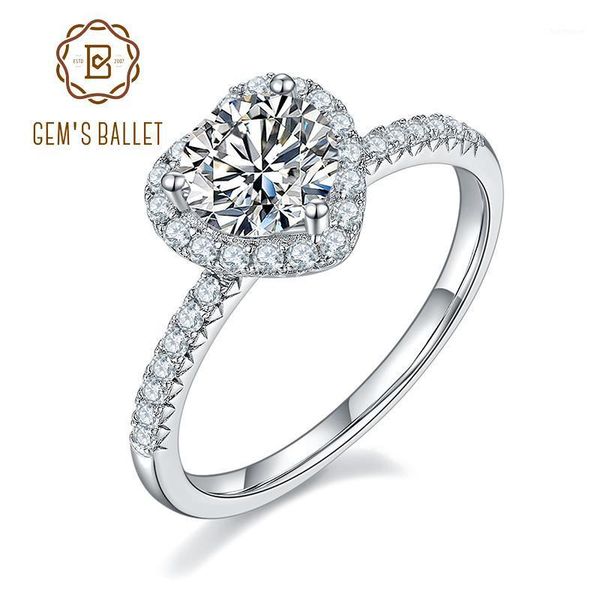 gem's ballet 1ct vvs1 heart moissanite diamond rings bridal jewelry 925 sterling silver moissanite promise engagement ring1, Golden;silver
gem's ballet 1ct vvs1 heart moissanite diamond rings bridal jewelry 925 sterling silver moissanite promise engagement ring1, Golden;silver