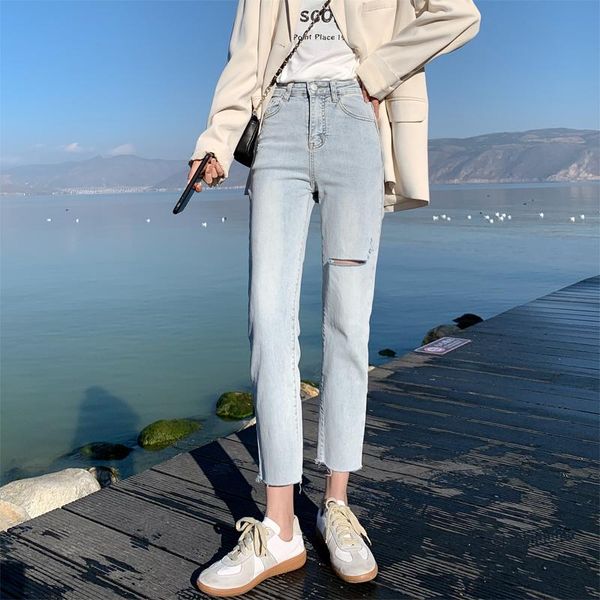 women's jeans guuzyuviz straight super stretch woman high waist denim pantalones de mujer loose casual plus size light blue
women's jeans guuzyuviz straight super stretch woman high waist denim pantalones de mujer loose casual plus size light blue