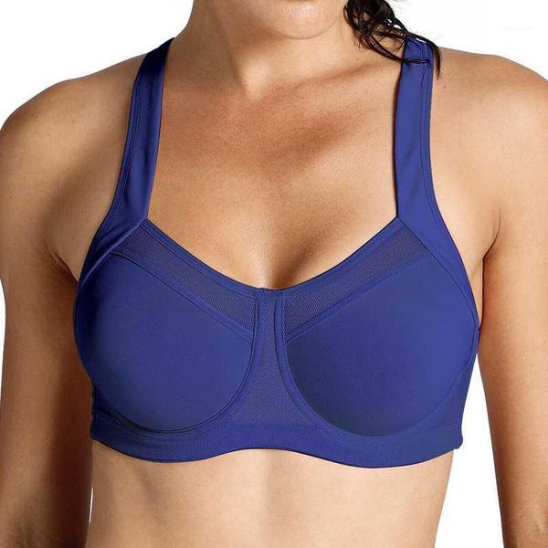 gym clothing women's sports bra high impact underwire non padded workout running power back support 6 colors 32~42 dd1, White;black
gym clothing women's sports bra high impact underwire non padded workout running power back support 6 colors 32~42 dd1, White;black