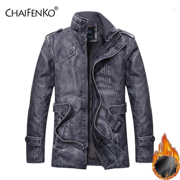 chaifenko winter fleece warm men leather jacket motorcycle stand collar faux fur leather jacket men fashion pu thick coat, Black
chaifenko winter fleece warm men leather jacket motorcycle stand collar faux fur leather jacket men fashion pu thick coat, Black