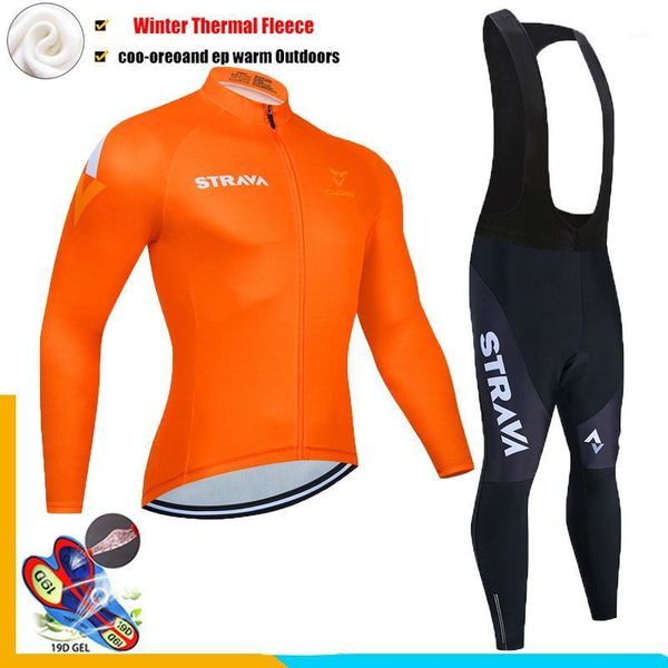 pro team cycling clothing long sleeve jersey set strava winter jacket thermal fleece ciclismo uniform bicycle garment suit mtb1, Black;blue
pro team cycling clothing long sleeve jersey set strava winter jacket thermal fleece ciclismo uniform bicycle garment suit mtb1, Black;blue