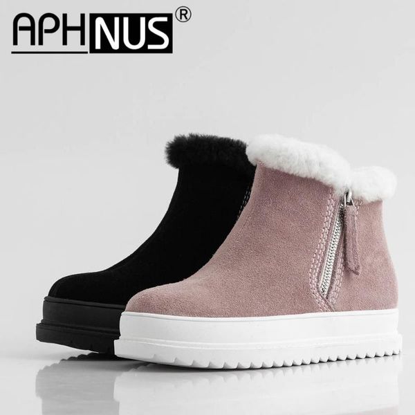 aphnus womens boots winter fur snow short ankle booties flats platforms trifle woman 2020 shoes for women new boot zipper, Black
aphnus womens boots winter fur snow short ankle booties flats platforms trifle woman 2020 shoes for women new boot zipper, Black