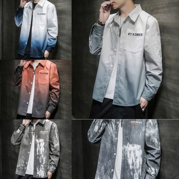 5fdaf sleeve wuime coat shirt shirtautumn new men's korean loose long men lapel inch shirt youth men's coat cardigan spring, Blue
5fdaf sleeve wuime coat shirt shirtautumn new men's korean loose long men lapel inch shirt youth men's coat cardigan spring, Blue