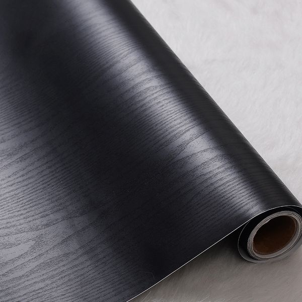diy decorative film self adhesive wallpaper wood black pvc vinyl contact paper for kitchen cabinets living room decor wall paper 201009
diy decorative film self adhesive wallpaper wood black pvc vinyl contact paper for kitchen cabinets living room decor wall paper 201009