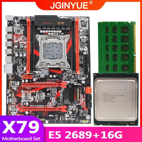 jginyue x79 motherboard lga 2011 set kit with xeon e5 2689 processor and ddr3 16gb(4*4gb) reg ecc memory x79 gaming8
jginyue x79 motherboard lga 2011 set kit with xeon e5 2689 processor and ddr3 16gb(4*4gb) reg ecc memory x79 gaming8