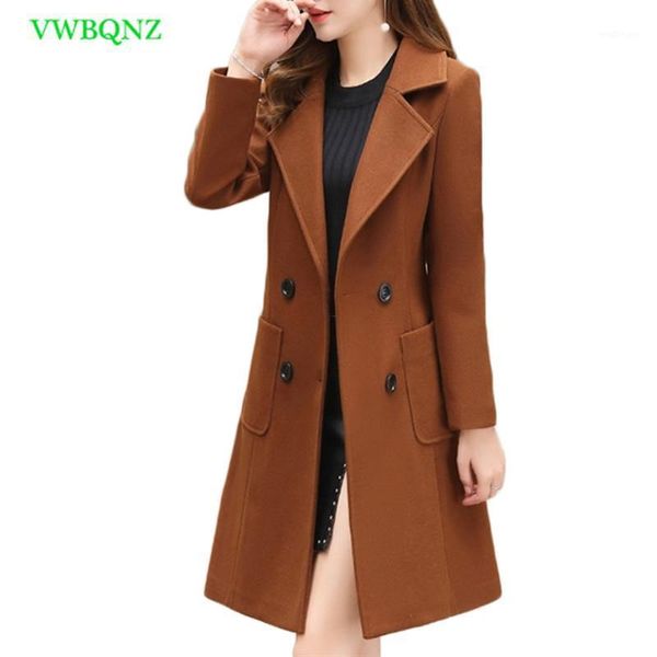 spring autumn new korean slim long woolen coat women temperament woolen coats women's double-breasted plus size overcoats a4281, Black
spring autumn new korean slim long woolen coat women temperament woolen coats women's double-breasted plus size overcoats a4281, Black