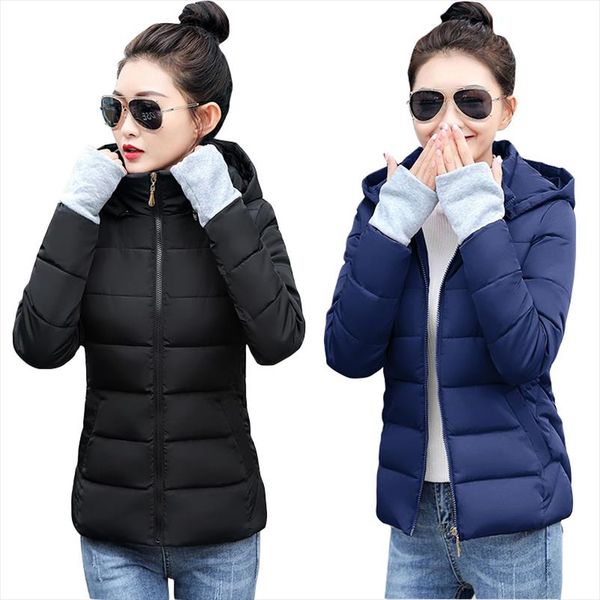 autumn winter women basic jacket winter coat female slim hooded down cotton coats casual black jackets for women 2020 new
autumn winter women basic jacket winter coat female slim hooded down cotton coats casual black jackets for women 2020 new
