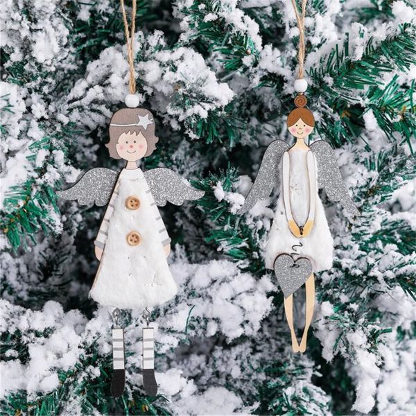 ornaments 1pcs pendant drop 2020 christmas angel wood craft xmas tree decorations for home cute doll new year
ornaments 1pcs pendant drop 2020 christmas angel wood craft xmas tree decorations for home cute doll new year
