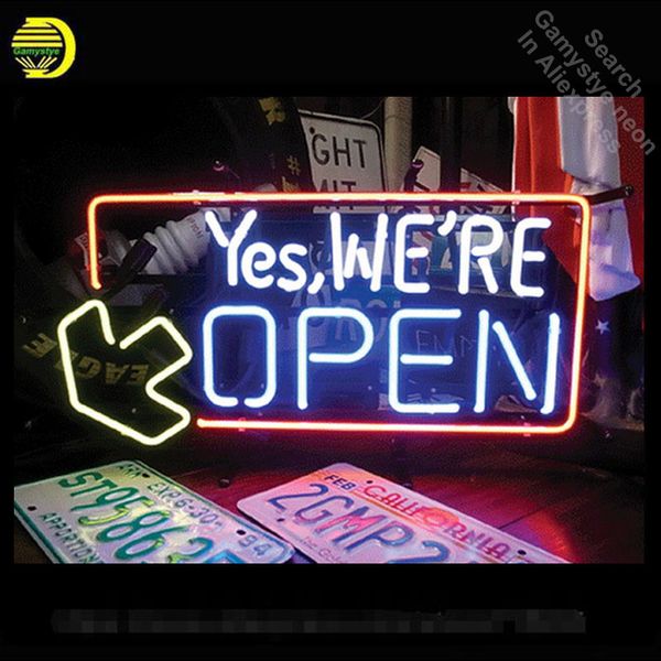 neon sign for yes we open real glass tubes until the end lamp neon windows light custom brand logo handmade neon signs for sale
neon sign for yes we open real glass tubes until the end lamp neon windows light custom brand logo handmade neon signs for sale