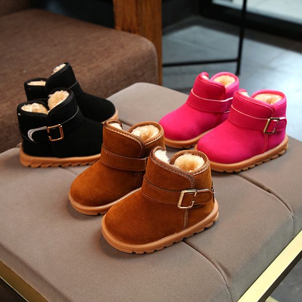 children winter snow boys girls classic fur thick warm cotton shoes baby soft bottom non-slip ankle boots toddler sneakers, Black;grey
children winter snow boys girls classic fur thick warm cotton shoes baby soft bottom non-slip ankle boots toddler sneakers, Black;grey