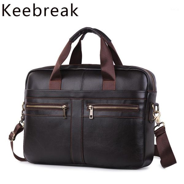 keebreak men's bag genuine leather briefcase male large capacity 15 inch lapbag cow leather messenger bags men's briefcases1
keebreak men's bag genuine leather briefcase male large capacity 15 inch lapbag cow leather messenger bags men's briefcases1