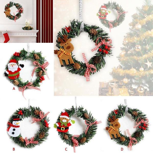 christmas decorations cute santa claus wreath decoration mini snowman garland xmas party supplies hanging ornament home decoration1
christmas decorations cute santa claus wreath decoration mini snowman garland xmas party supplies hanging ornament home decoration1