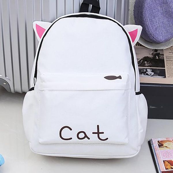 canvas backpack cute cartoon backpack cat ear girl schoolbag for teenage women back pack animal shape school e3
canvas backpack cute cartoon backpack cat ear girl schoolbag for teenage women back pack animal shape school e3