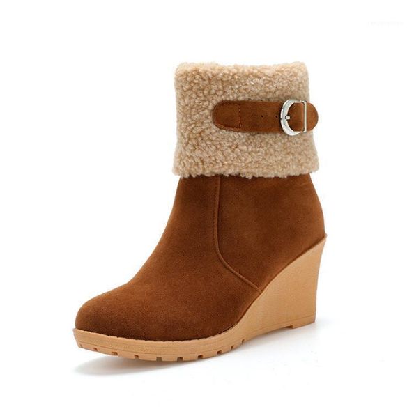 winter plush warm women boots 2020 women square heel ankle snow boots ladies platform artificial fur female casual shoes1, Black
winter plush warm women boots 2020 women square heel ankle snow boots ladies platform artificial fur female casual shoes1, Black