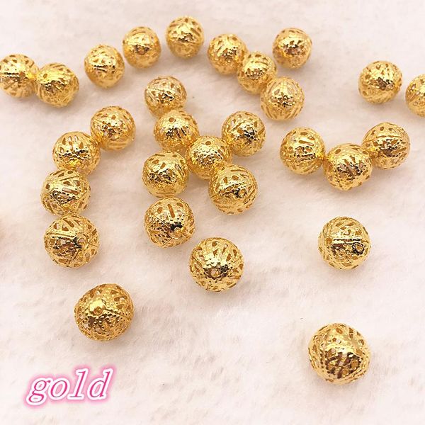 150-30pcs 4/6 / 8 / 10мм полого шара цветок шарики металл подвеска бронза / золото / серебро покрыли филигранные шарики прокладки для изгото
150-30pcs 4/6 / 8 / 10мм полого шара цветок шарики металл подвеска бронза / золото / серебро покрыли филигранные шарики прокладки для изгото