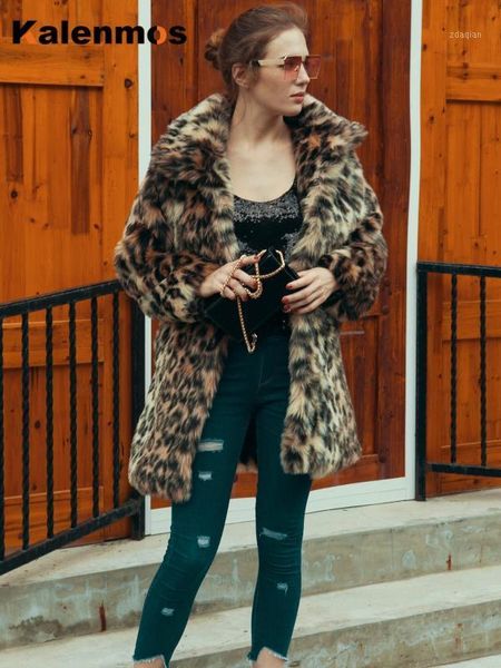 women's fur & faux plus size 3xl coat women fall winter turn-down collar warm daily casual outfit handmade jacket thick leopard coat1, Black
women's fur & faux plus size 3xl coat women fall winter turn-down collar warm daily casual outfit handmade jacket thick leopard coat1, Black