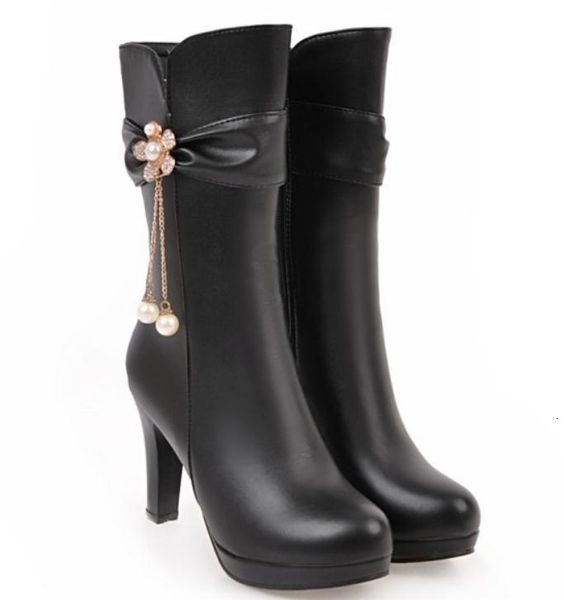 2021 new send autumn winter middle barrel fashion coarse heel waterproof table women martin boots xnsl, Black
2021 new send autumn winter middle barrel fashion coarse heel waterproof table women martin boots xnsl, Black