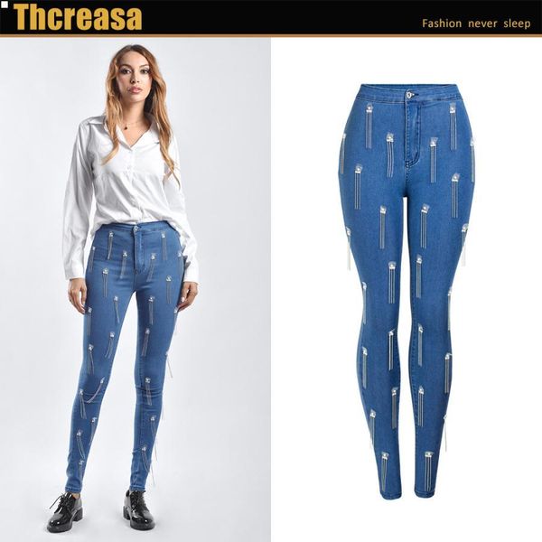 fashion pants new women denim clothes high waisted trousers personality women designer jeans femme ripped womans clothes womens fb170, Blue
fashion pants new women denim clothes high waisted trousers personality women designer jeans femme ripped womans clothes womens fb170, Blue