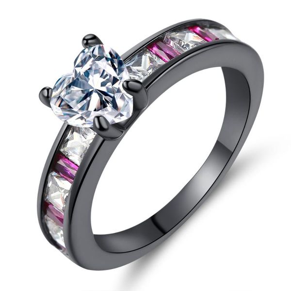 European and American Two Color Zircon Ring and Peach Heart Ring Jewelry Female Cross-border Popular Accessory Jewelry, Slivery;golden
European and American Two Color Zircon Ring and Peach Heart Ring Jewelry Female Cross-border Popular Accessory Jewelry, Slivery;golden
