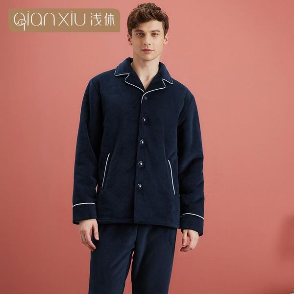 mimi pajamas man winter with velvet thickening light take new couples leisurewear suit men pajama thickening, Black;brown
mimi pajamas man winter with velvet thickening light take new couples leisurewear suit men pajama thickening, Black;brown