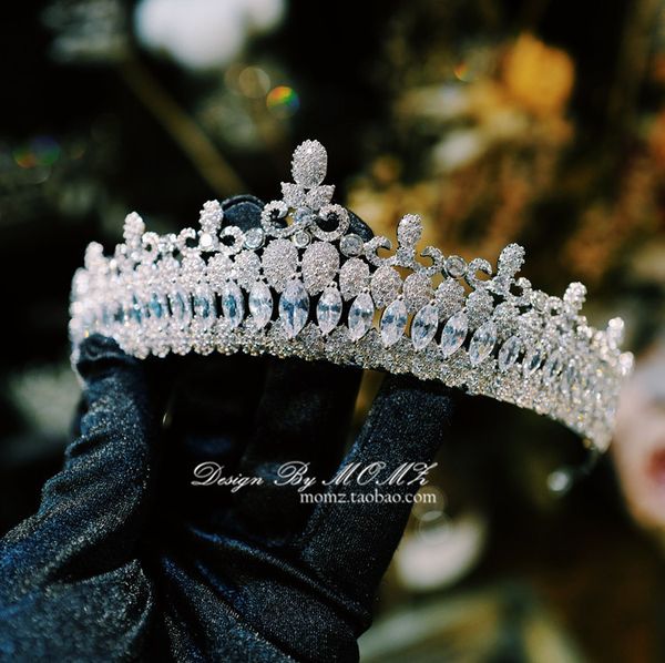2020 новый европейский платье головной убор невесты супер фея принцесса свадьба корону роскошь, Silver
2020 новый европейский платье головной убор невесты супер фея принцесса свадьба корону роскошь, Silver