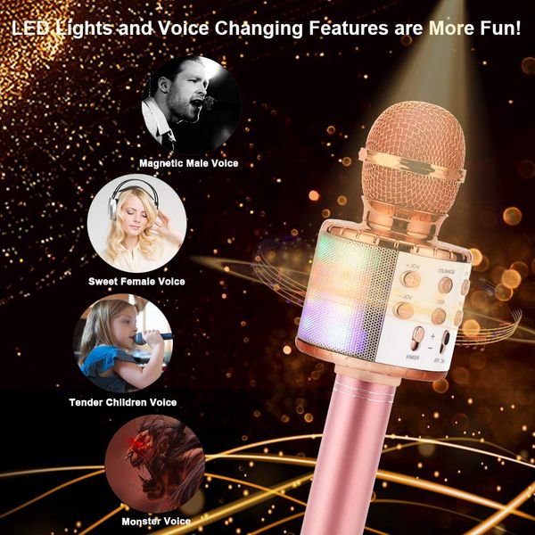 bluetooth karaoke microphone wireless microphone professiona speaker handheld microfone player singing recorder mic
bluetooth karaoke microphone wireless microphone professiona speaker handheld microfone player singing recorder mic