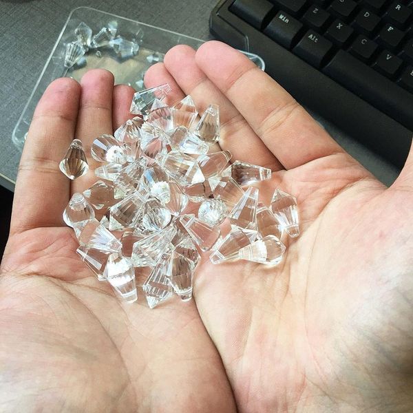 10 шт. стеклянная хрустальная люстра лампа призмы suncatcher подвесной 20 мм diy ювелирные изделия spacer charm 10 шт. стекло h jlljvm
10 шт. стеклянная хрустальная люстра лампа призмы suncatcher подвесной 20 мм diy ювелирные изделия spacer charm 10 шт. стекло h jlljvm