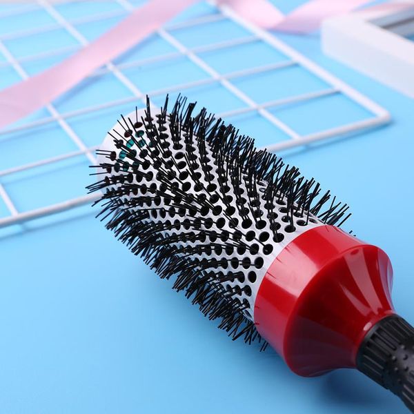 1 шт. волос роликовый гребень керамическая курливая кисть теплостойкая баррель бигурет греховица парикмахерская стайлинг инструменты салон в, Silver 
1 шт. волос роликовый гребень керамическая курливая кисть теплостойкая баррель бигурет греховица парикмахерская стайлинг инструменты салон в, Silver