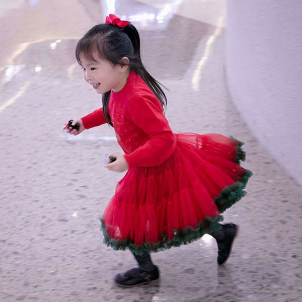 tk20944tu girls' drs ins fashion children's christmas net red tutu cake half flower bud skirt, Blue 
tk20944tu girls' drs ins fashion children's christmas net red tutu cake half flower bud skirt, Blue