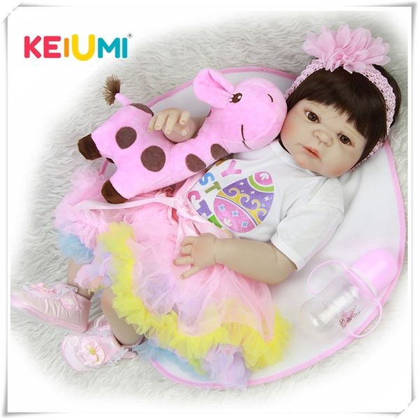 new hug giraffe toy reborn baby dolls full silicone vinyl body lifelike 23'' babies dolls girl birthday gifts for sale y200111
new hug giraffe toy reborn baby dolls full silicone vinyl body lifelike 23'' babies dolls girl birthday gifts for sale y200111