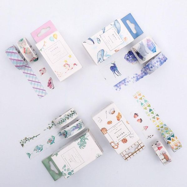 12style choice masking tapes japanese painting style 4 roll/set diy scrapbooking sticker diary paper label stationery
12style choice masking tapes japanese painting style 4 roll/set diy scrapbooking sticker diary paper label stationery