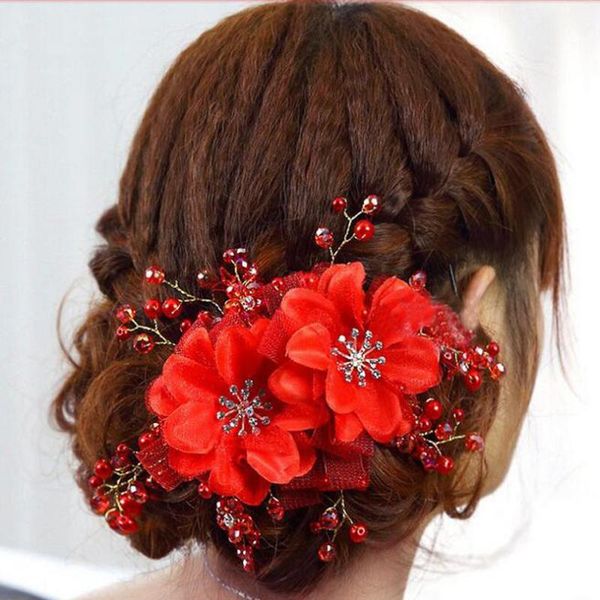 red flower hair jewelry popular handmade pearl tiaras soft headband fashion crown bridal wedding accessories women headpiece, Golden;silver
red flower hair jewelry popular handmade pearl tiaras soft headband fashion crown bridal wedding accessories women headpiece, Golden;silver