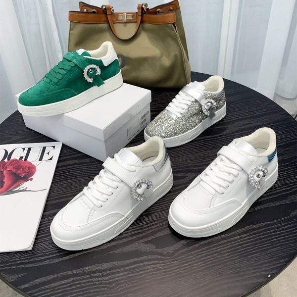 women winter genuine leather flat platform shoes crystal buckle bling sneakers round toe lace-up designer shoe zapatillas mujer, Black
women winter genuine leather flat platform shoes crystal buckle bling sneakers round toe lace-up designer shoe zapatillas mujer, Black